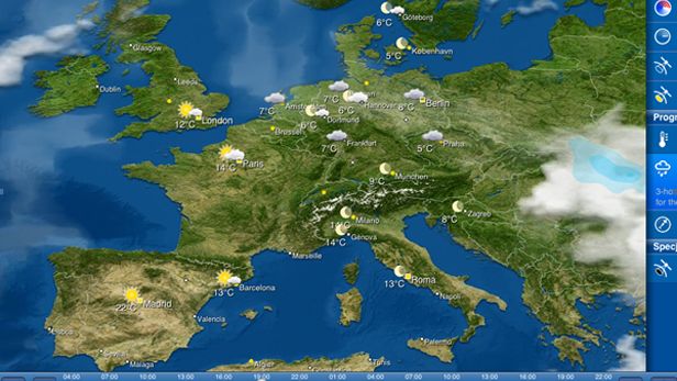 Nowe mapy pogodowe w WeatherPro 1