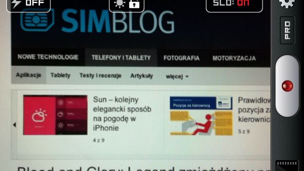 SloPro, czyli slow motion na iOS-ie 1