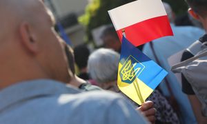 Cud nad Wisłą. Ukraińcy i Polacy ramię w ramię. "Razem zwyciężymy!"