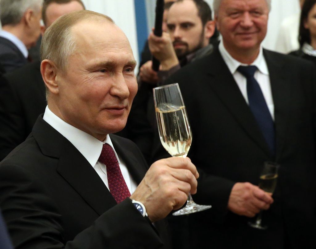 Czy Putin wzniesie w Nowy Rok tradycyjny toast za pabiedu (za zwycięstwo)?