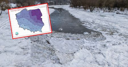 Tak zimno nie było od lat. IMGW pokazał mapę