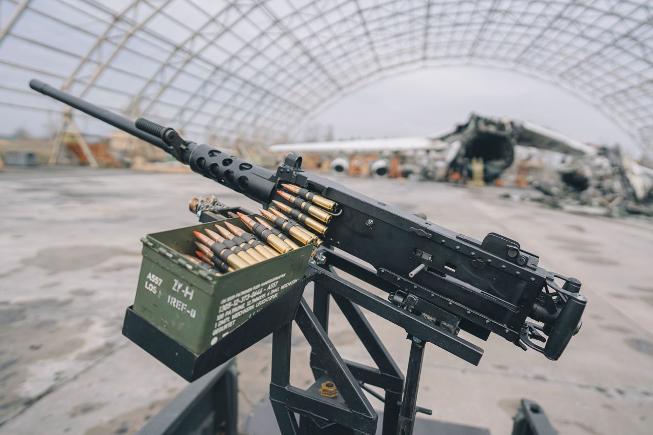 Browning M2 somewhere in Ukraine.