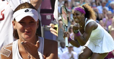 Radwańska kontra Serena Williams! (ZDJĘCIA)