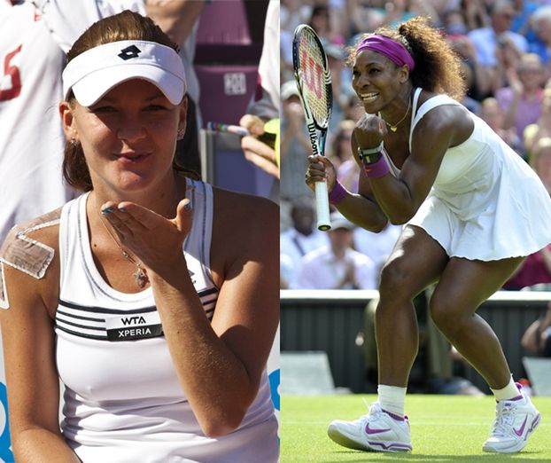 Radwańska kontra Serena Williams! (ZDJĘCIA)