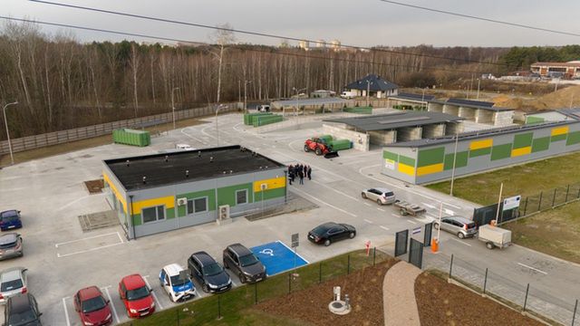 W Ostrowcu powstał Punktu Selektywnej Zbiórki Odpadów Komunalnych