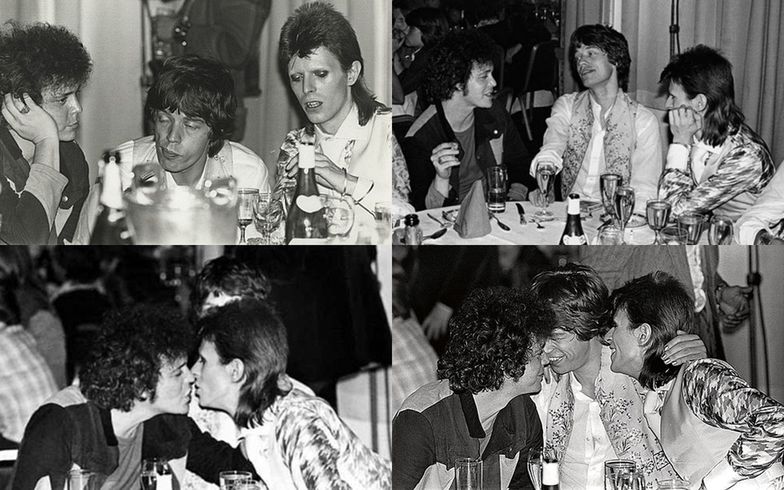 David Bowie, Mick Jagger, Lou Reed
