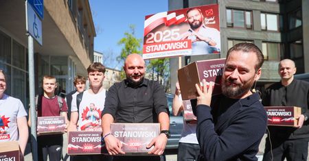Stanowski w PKW. Twierdzi, że zebrał 4 mln podpisów