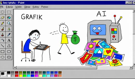 Grafik płakał jak AI-ował. Realia pracy projektantów po paru latach ze sztuczną inteligencją