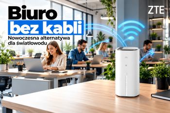 Biuro bez światłowodu? 5G i Wi-Fi 7 mogą ułatwić pracę
