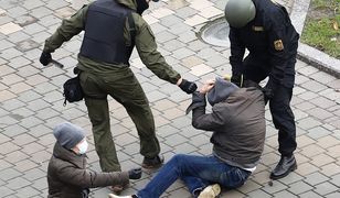 Białoruś. Akcja demonstracyjna w Mińsku. Masowe zatrzymania