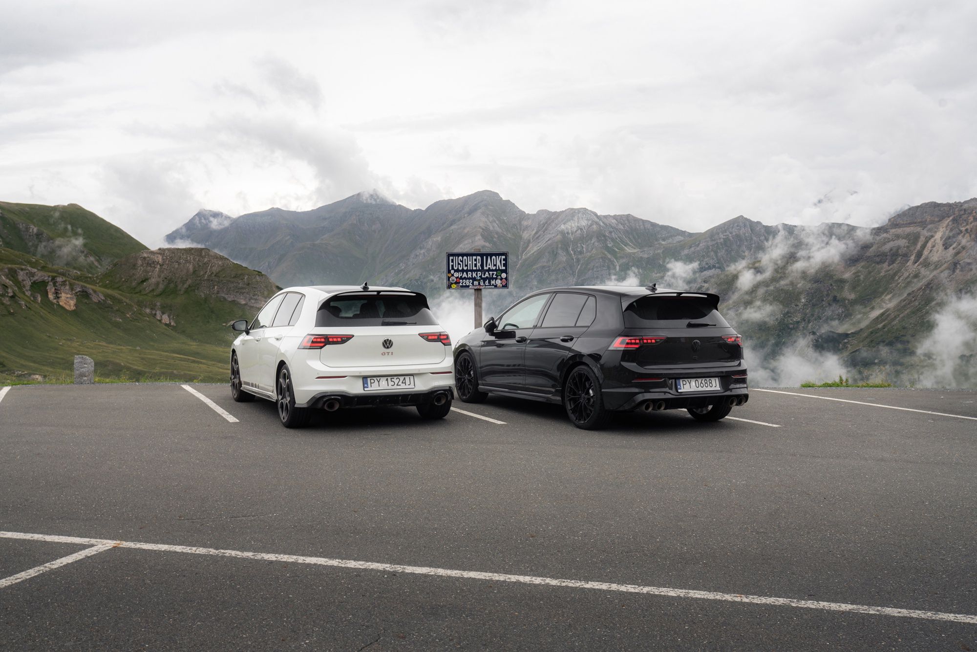 Gran turismo: Volkswagen Golf GTI Clubsport i R w Alpach