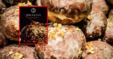 Najdroższe pączki w Polsce ze złotem. Nie każdy je zje