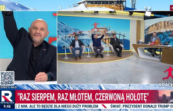 Tak powitano w Republice posła PiS. Po tym jak wyszedł ze studia TVP Info