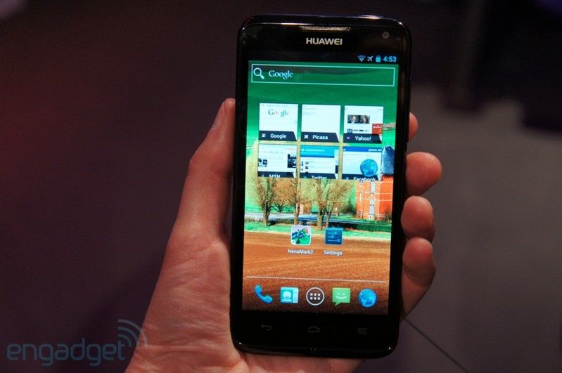 Huawei Ascend D Quad z czystym Androidem | fot. engadget.com