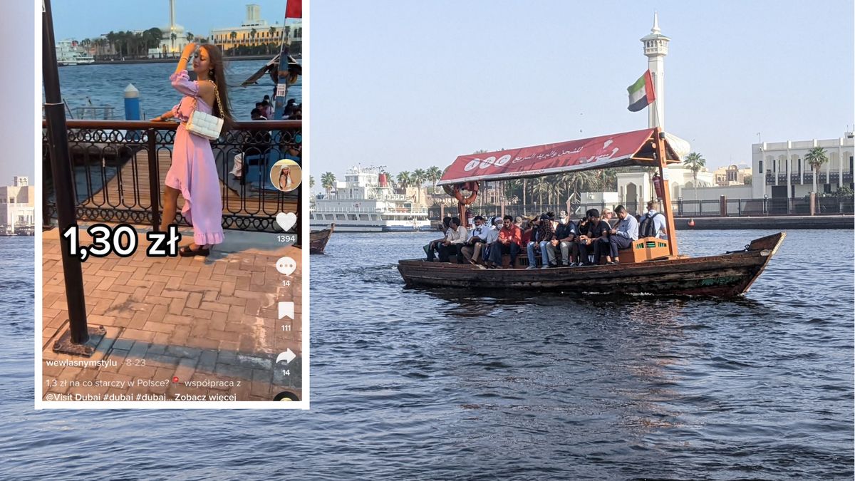 Za rejs abrą przez Kanał Dubajski trzeba zapłacić tylko 1,3zł