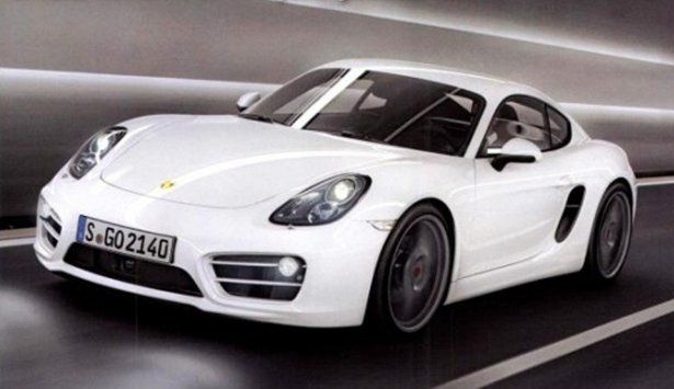 2013 Porsche Cayman - internetowy przeciek