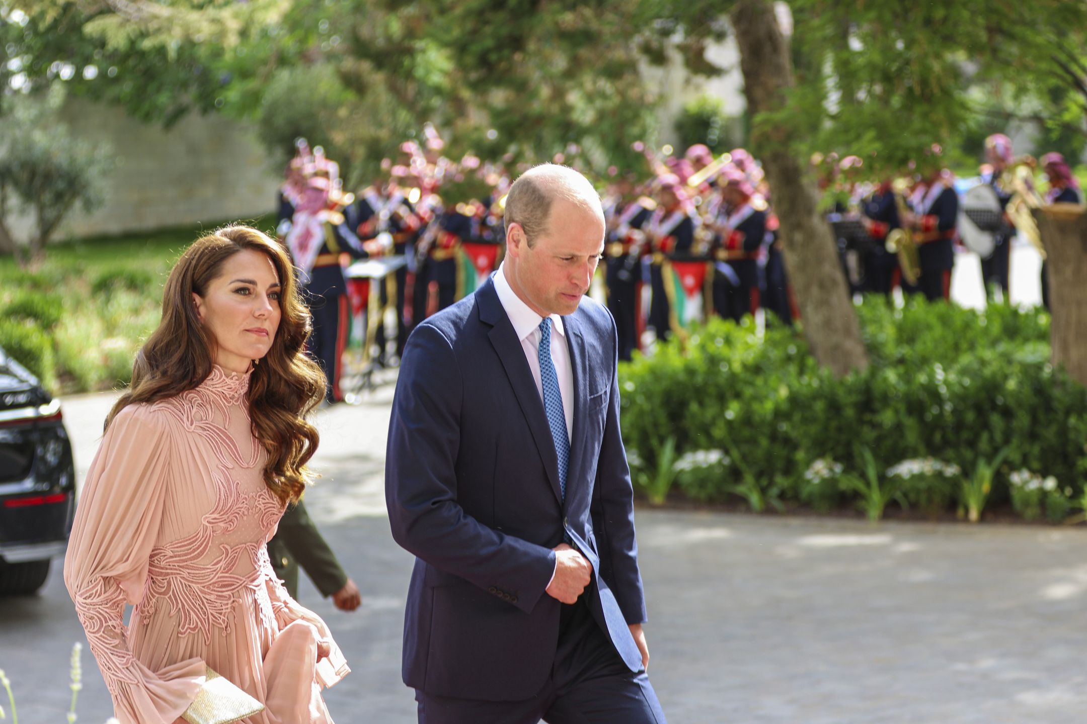 Księżna Kate i książę William na jordańskim weselu