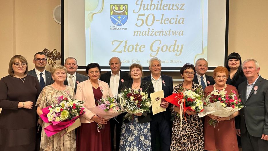 Uroczystość Złotych Godów w Legnickim Polu (mat. prasowe)