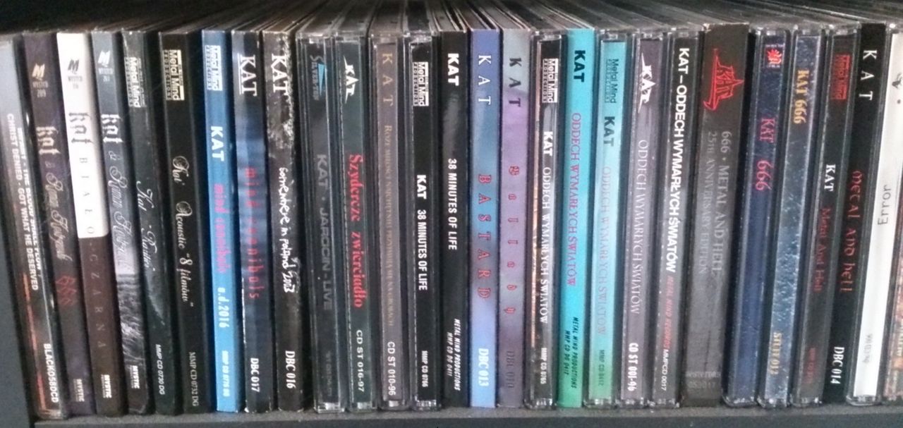 Niektóre płyty CD z lata 90., mają teraz dużą wartość. Czego najlepszym przykładem są pozycje zespołu Kat.