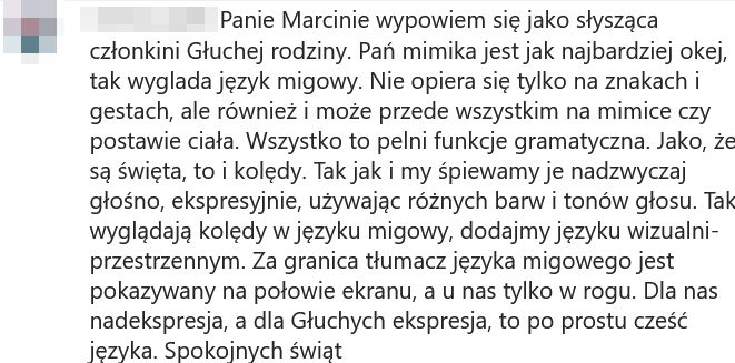 Marcin Tyszka ZDEGUSTOWANY ekspresją tłumaczki języka migowego w TVP: "KTO ROBIŁ CASTING"