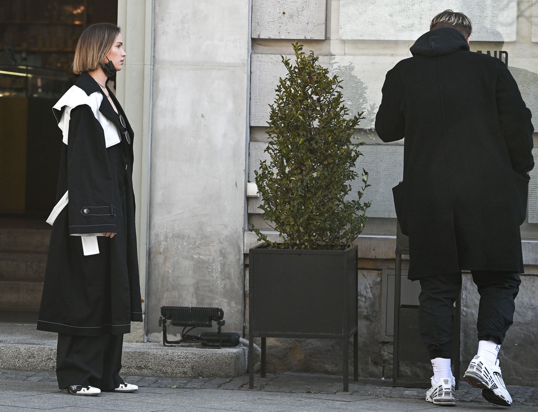 Sebastian Fabijański i Maffashion na mieście 