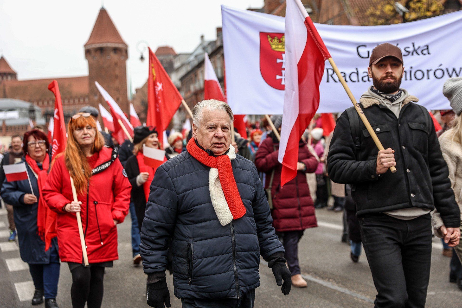 Parada Niepodległości przeszła ulicami Gdańska