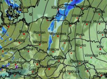 Weekend daleki od ideału. Tylko tu pojawi się słońce