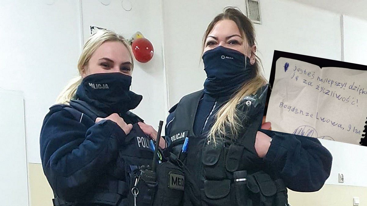 Policjantki pomagają obywatelom Ukrainy bezpiecznie przekroczyć granicę i zaaklimatyzować się w Polsce. 