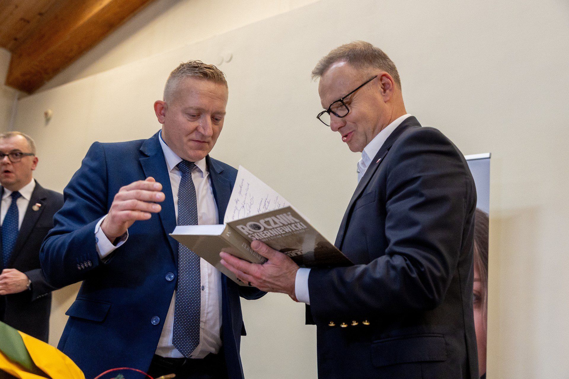 Jednym z upominków dla Andrzeja Dudy, był