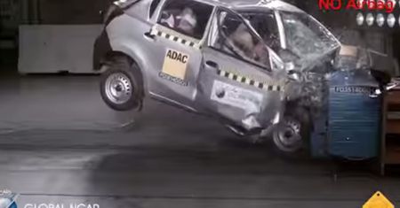 Fatalne wyniki testów zderzeniowych indyjskich samochodów