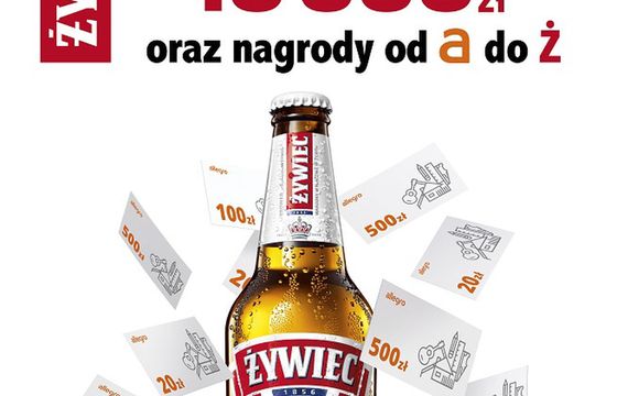 10 tysięcy złotych do wygrania w loterii Żywca