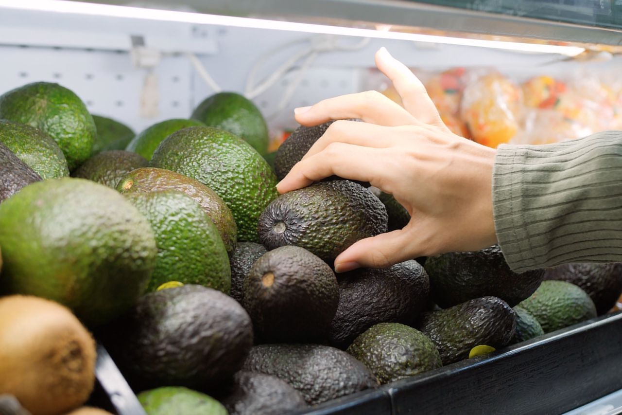 Inspect the avocado carefully before eating.
