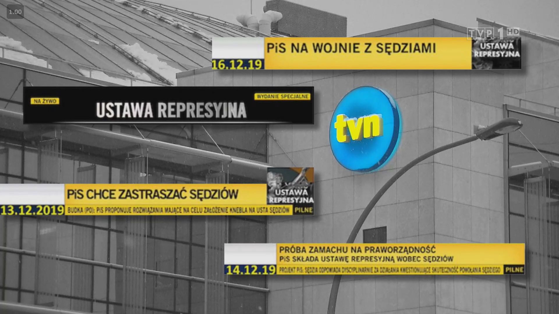 TVP wypomina stacji TVN "paski".