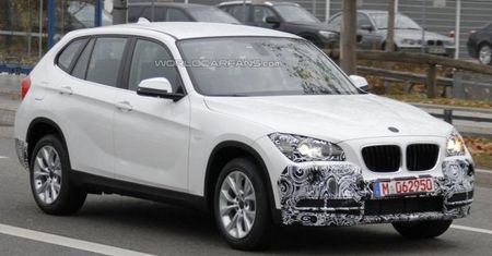 BMW X1 przyłapane po faceliftingu