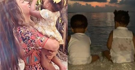 Beyonce pokazała zdjęcie bliźniaków z wypadu do Indii! (FOTO)