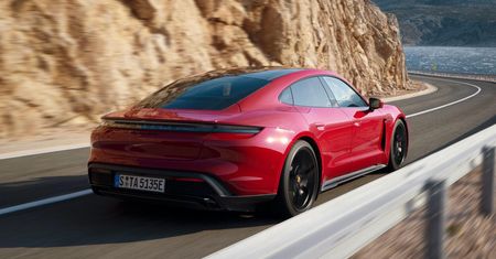 1000 koni w elektrycznym Porsche Taycan Turbo GT