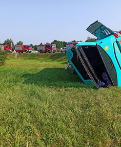 Wypadek autokaru w Terespolu. Wielu rannych