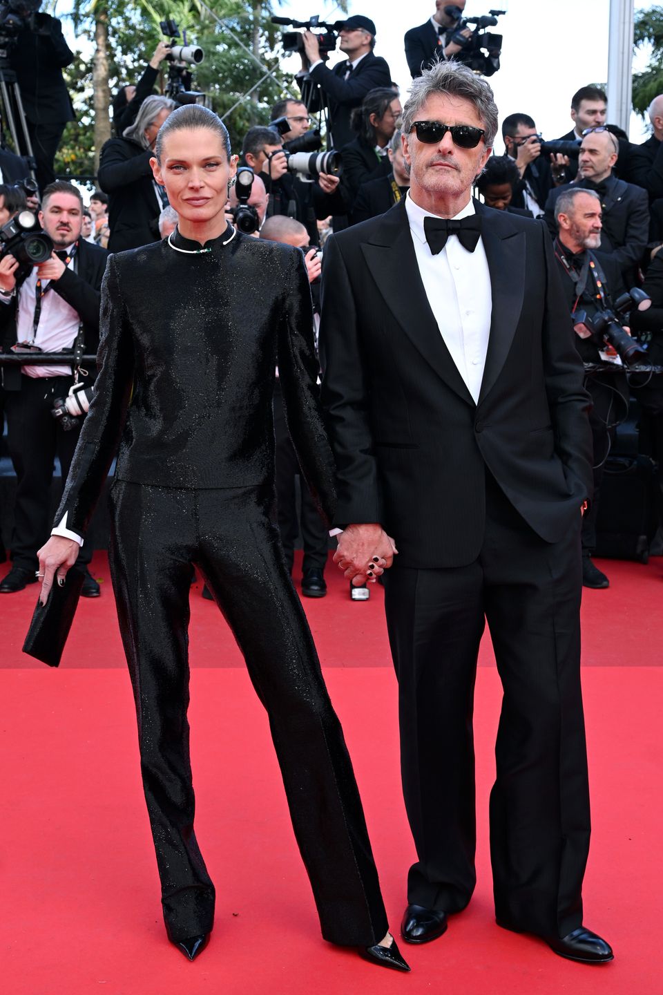 Paweł Pawlikowski i Małgorzata Bela