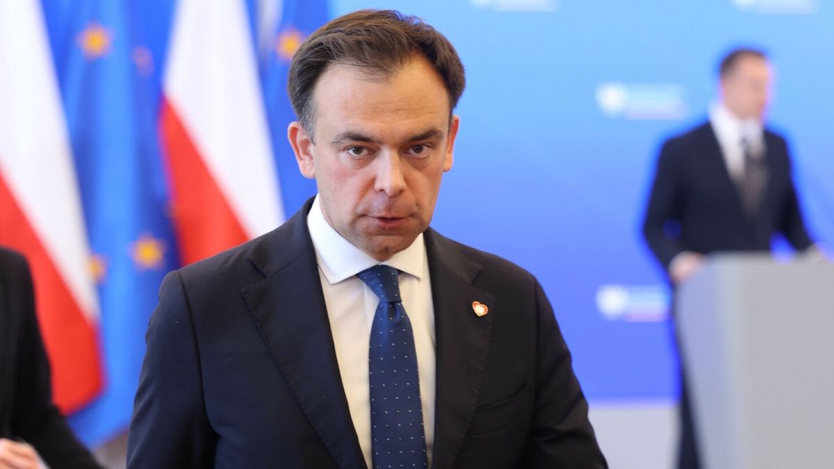 Na zdjęciu minister finansów Andrzej Domański