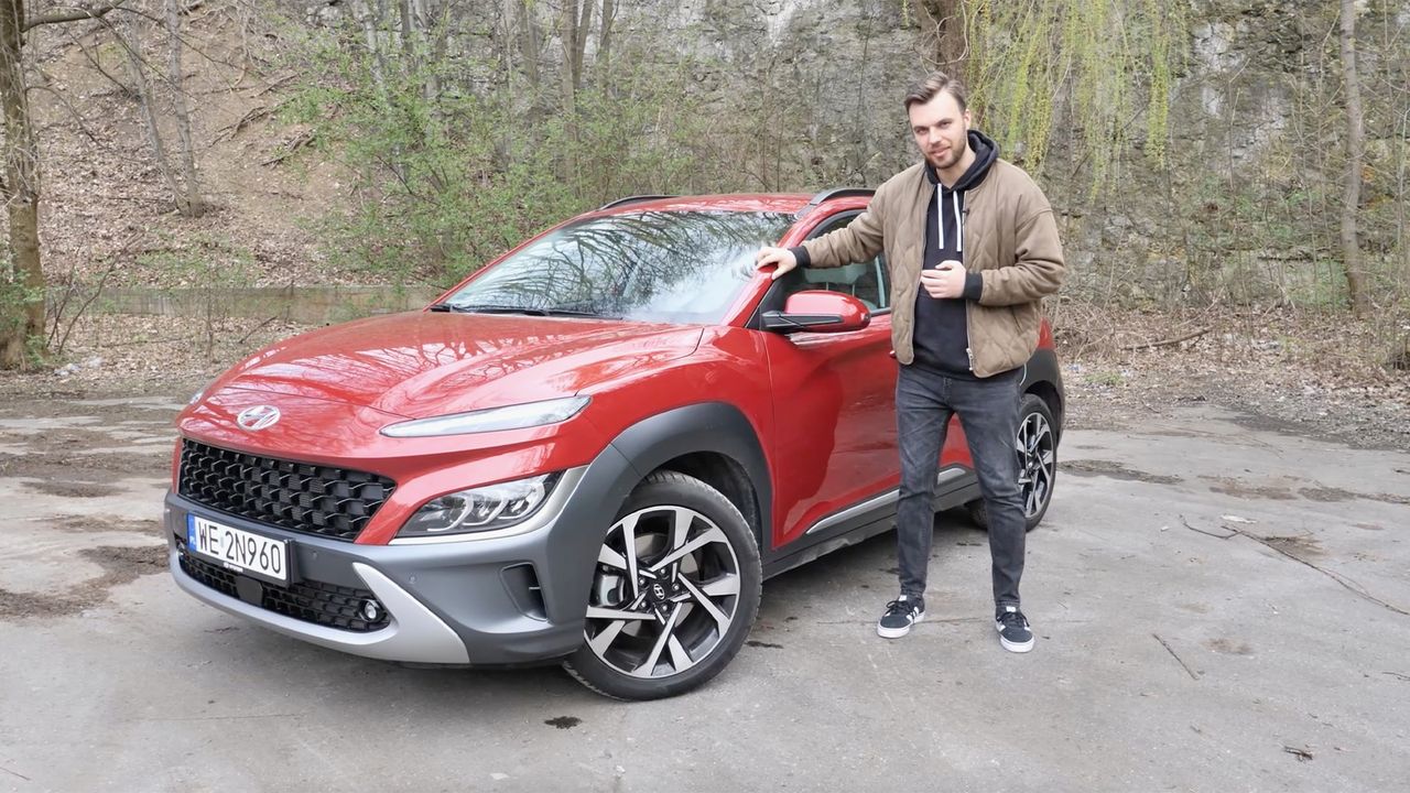 Test wideo: Hyundai Kona FL - po liftingu wyposażenie potrafi zaskoczyć