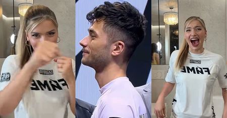 Julia Żugaj PARADUJE w koszulce... OjWojtka! Wkrótce PRZESTANĄ SIĘ UKRYWAĆ? (FOTO)