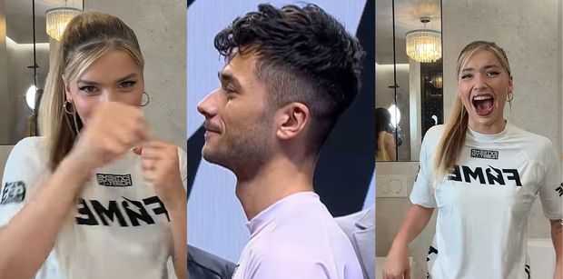 Julia Żugaj PARADUJE w koszulce... OjWojtka! Wkrótce PRZESTANĄ SIĘ UKRYWAĆ? (FOTO)