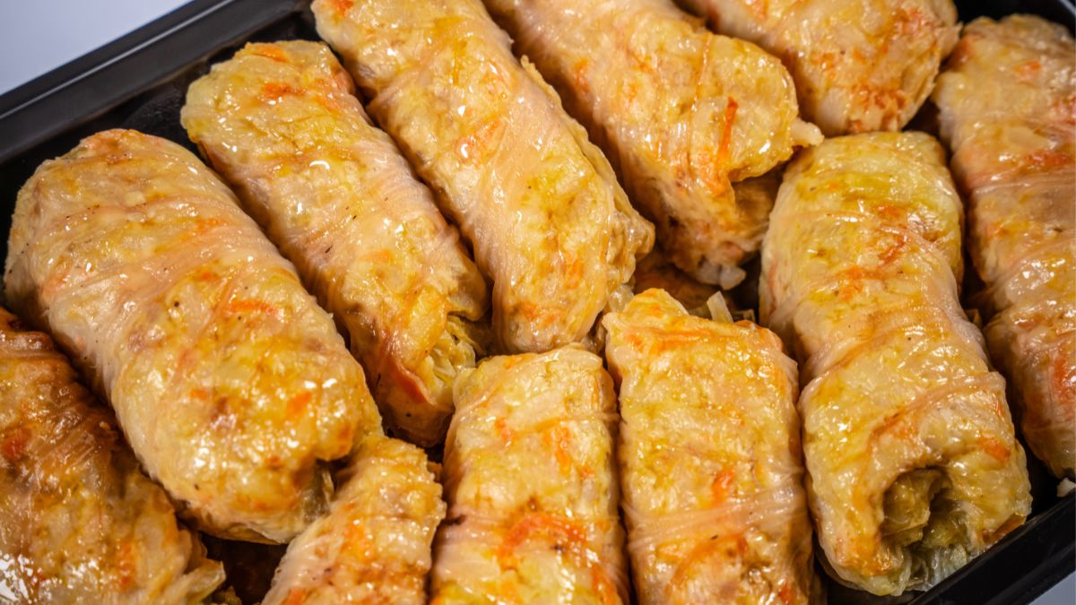 Wielkanocne gołąbki z białą kiełbasą