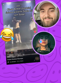 Bedoes WYŚMIAŁ koncert Sobla w Ostródzie XD