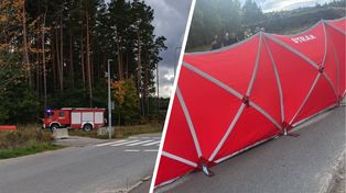 Tragiczne odkrycie przy Trasie Kaszubskiej. W rowie było ciało