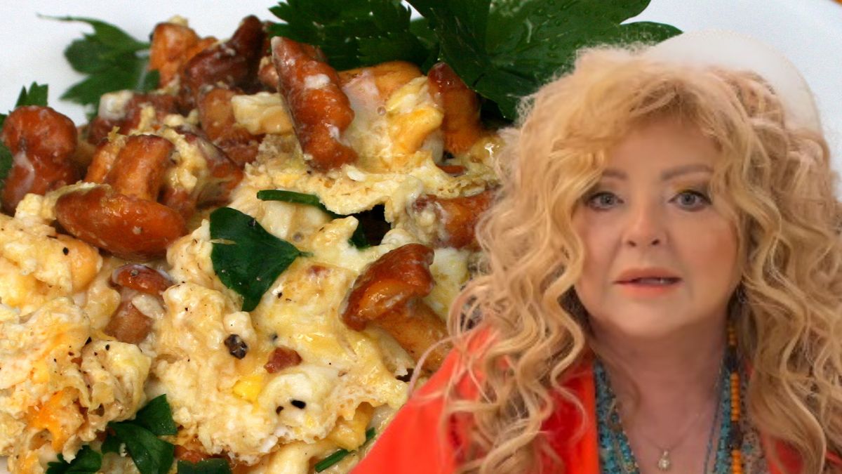 Magda Gessler zdradziła przepis na jajecznicę z kurkami 