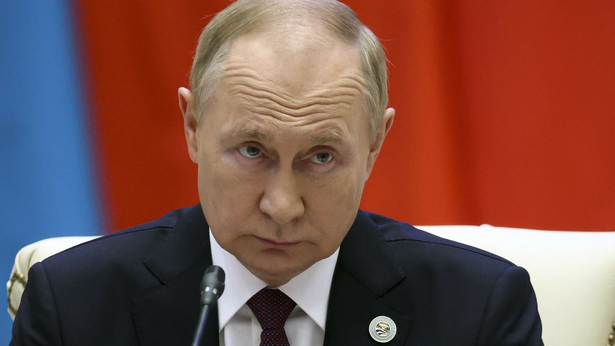 Wladimir Putin w Uzbekistanie
Russian President Vladimir Putin attends the Shanghai Cooperation Organisation (SCO) summit in Samarkand, Uzbekistan, Friday, Sept. 16, 2022. (Sergei Bobylev, Sputnik, Kremlin Pool Photo via AP)
Sergei Bobylev