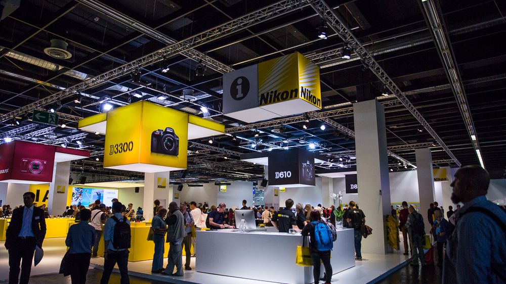 Stoisko firmy Nikon na Photokina 2014 1