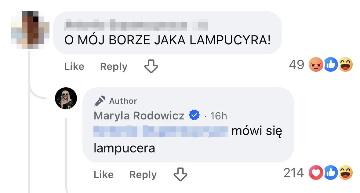 Maryla Rodowicz odpowiada hejterowi