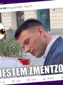 Mentzen "zachlał" na spotkaniu z wyborcami. Jak się tłumaczy?